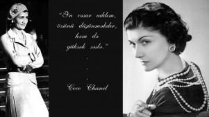 A woman pulling a brand out of a hat, Chanel (Chanel)...